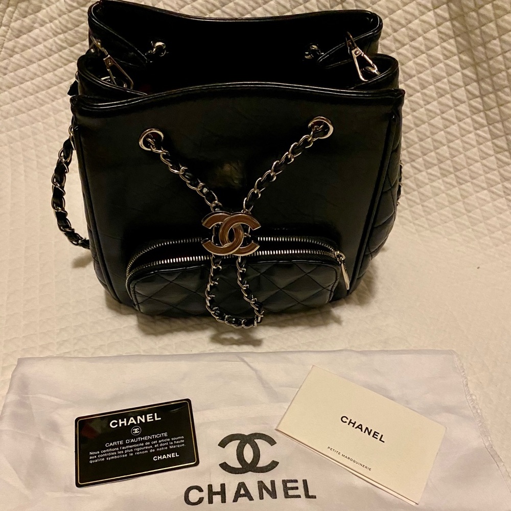 Chanel Black Bucket bag
